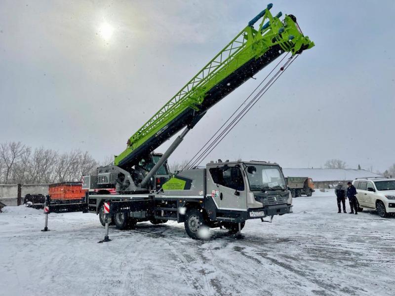 25-тонный автокран Zoomlion для алтайского фермерского хозяйства